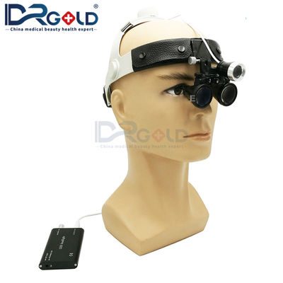 품질  Headband With Headlight LED Light 2.5X 3.5X Loupes /Medical Magnification Portable Dental ENT Surgical Loupes Dental Magnifier 공장