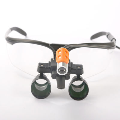품질  2.5x China plastic RO-king/dental equipment/microsurgery surgical loupes with long working ditance +headlamp 공장